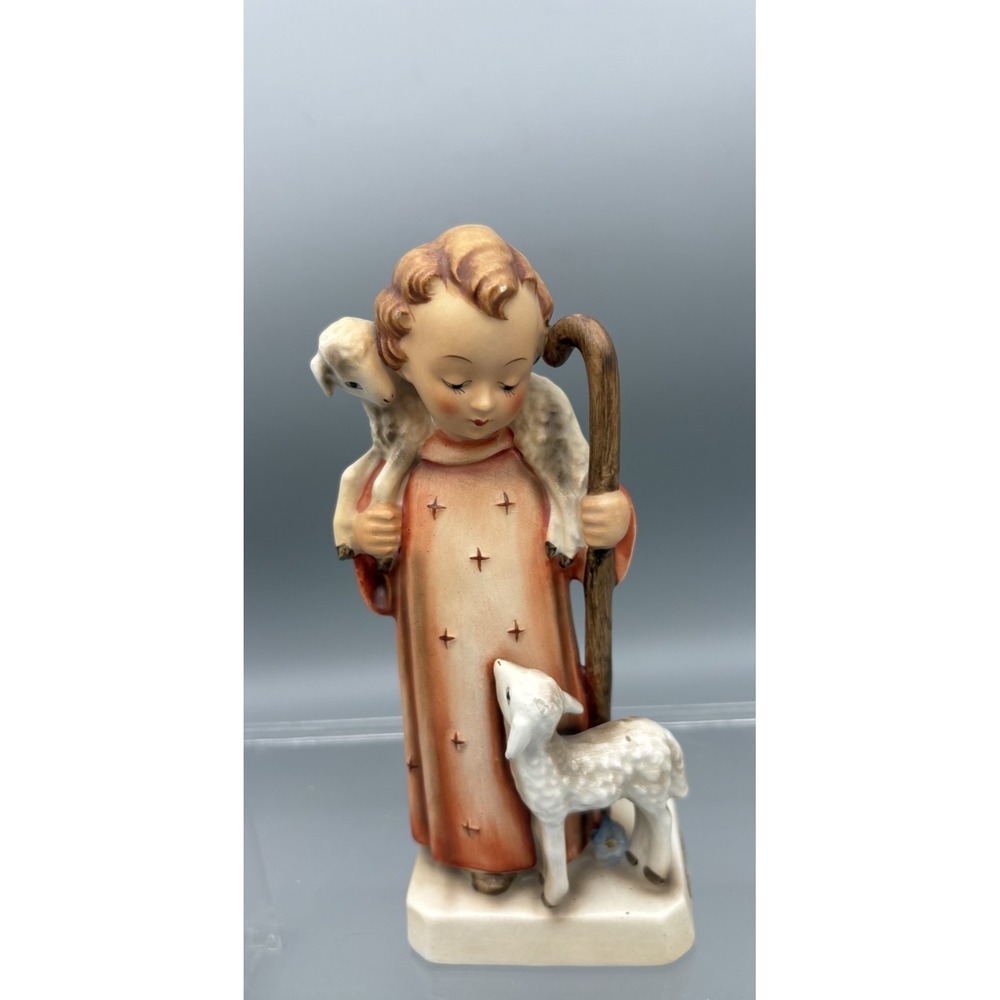 Goebel Hummel "Good Shepherd" Figurine #42 VINTAGE West Germany Statue 7" Tall